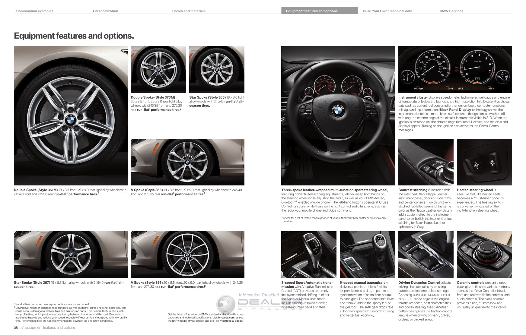 2012 BMW 6-Series Brochure Page 5
